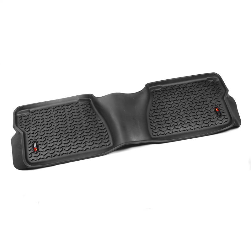Toyota Tundra Floor Liners - Rear - Rugged Ridge - All Terrain - Black - `12-`19